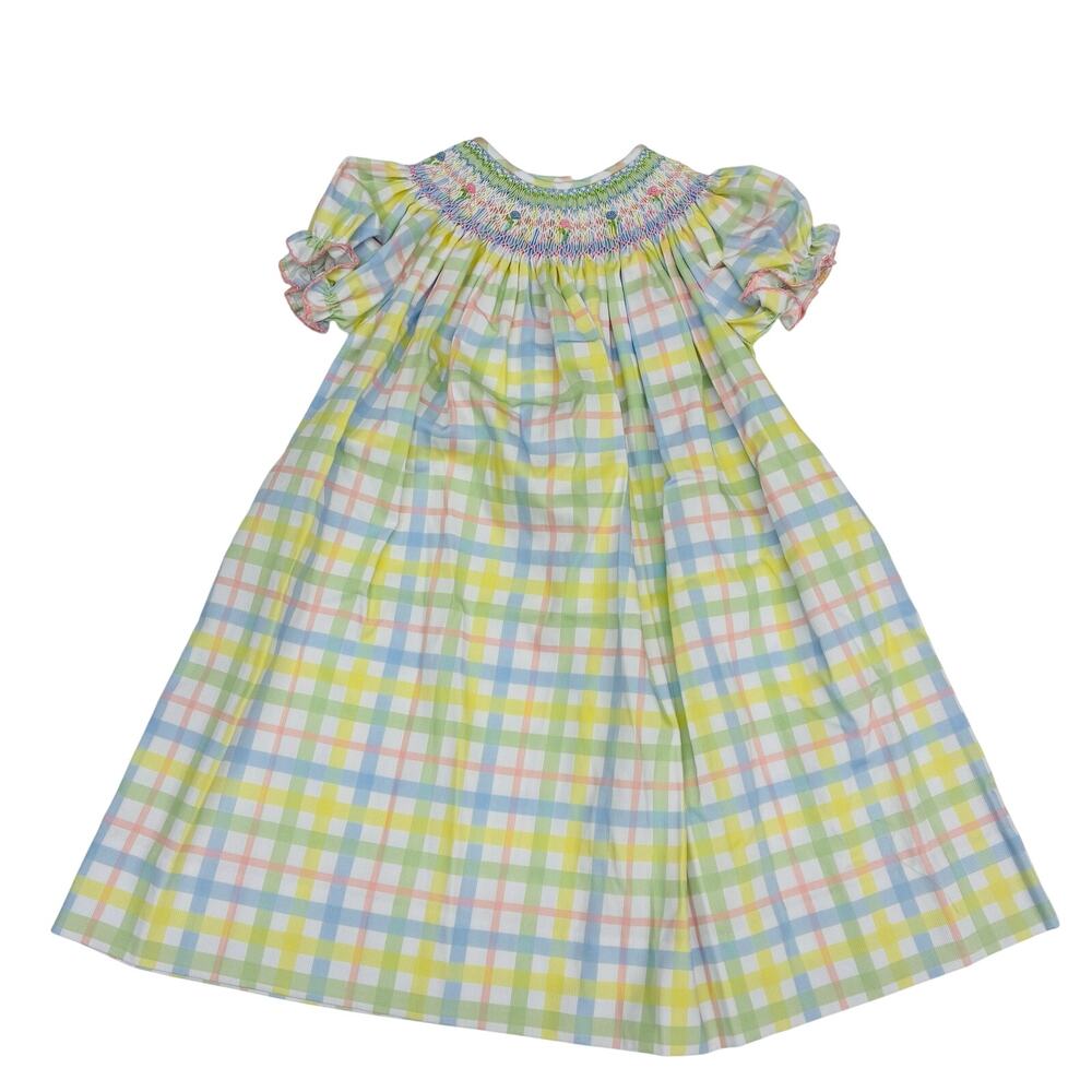 NWT Ruth & Ralph 4T Pastel Plaid Helen Dress